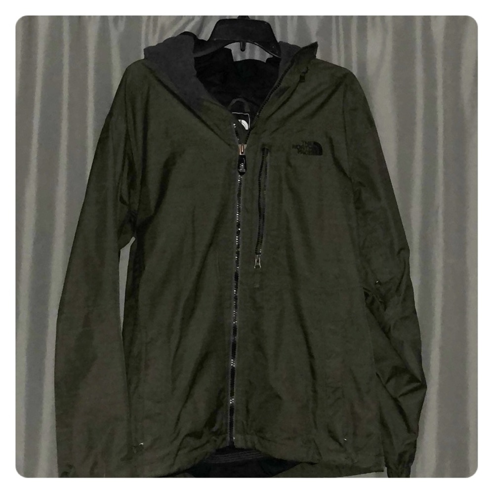 The North Face rain jacket
